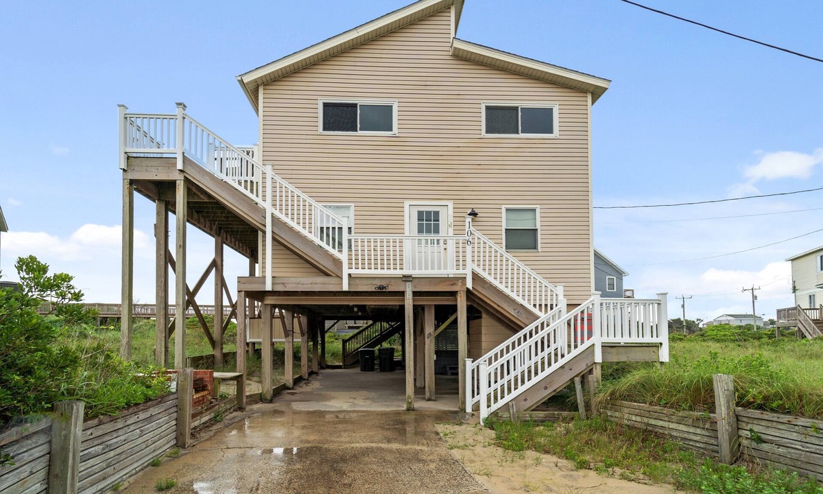South Nags Head House | 6506- Just Beachy, Semi-oceanfront home in South Nags Head