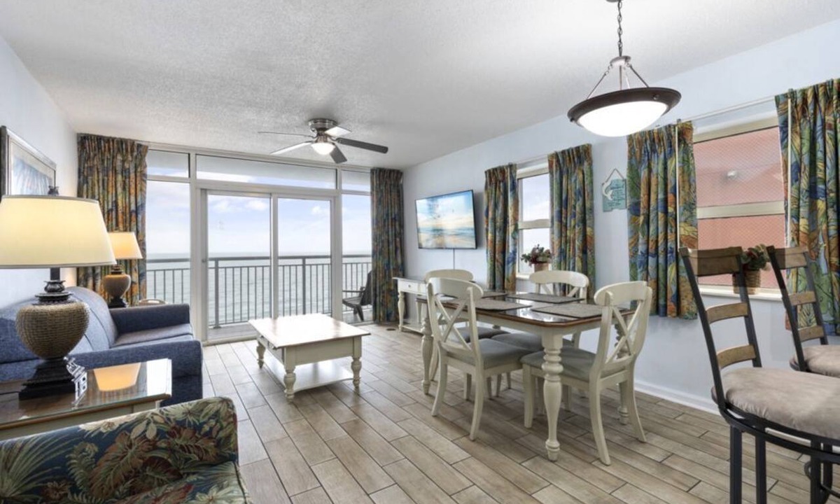 Myrtle Beach Condo | Breathtaking Oceanfront Condo Views w Pool | Atlantica Towers
