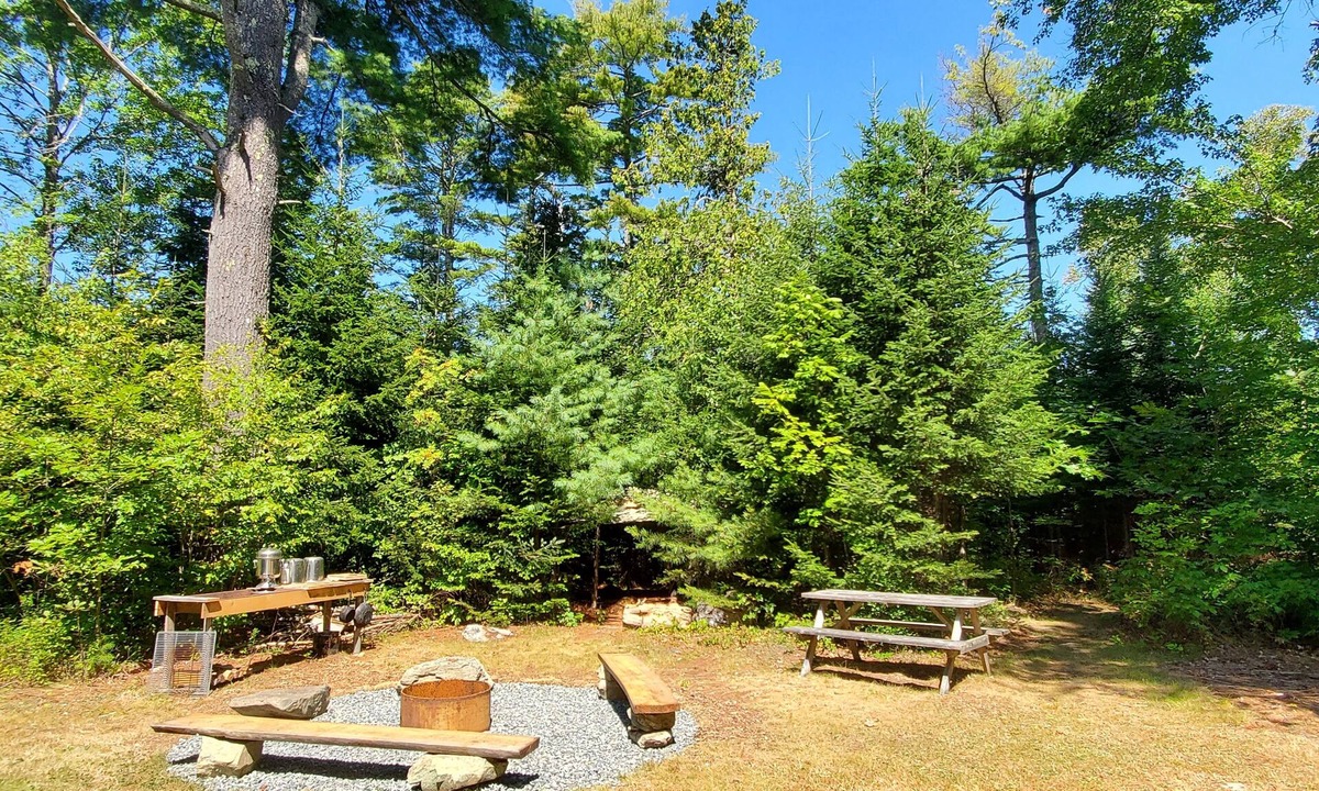 Surry RV Rental | Chickadee Hollow: Rustic Eco Camping near Acadia National Park!
