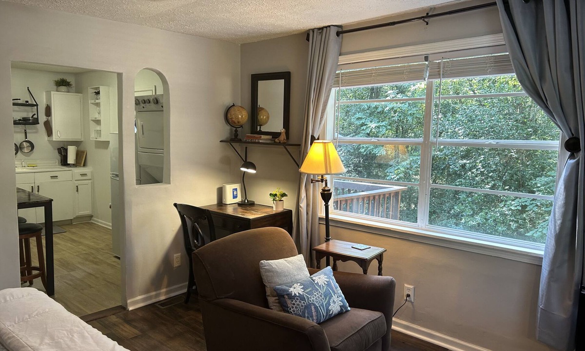 Stone Mountain Historic Village Apartment | Cozy Stone Mountain Village HideAway - Studio Apartment Long-term rentals only.