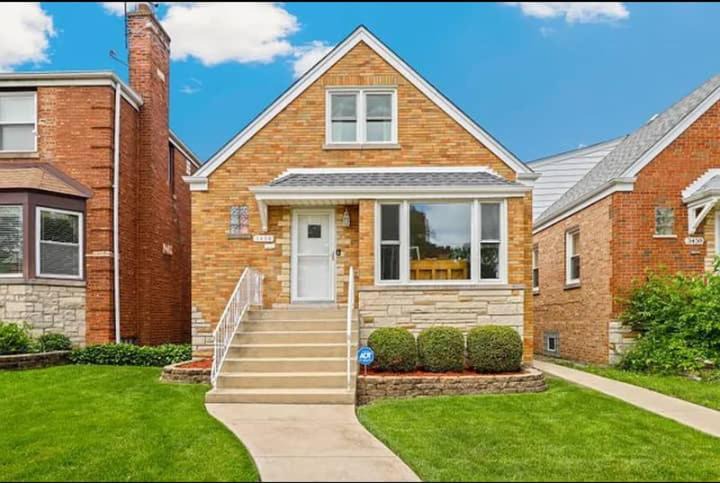 Dunning Apartment | English style brick Tudor