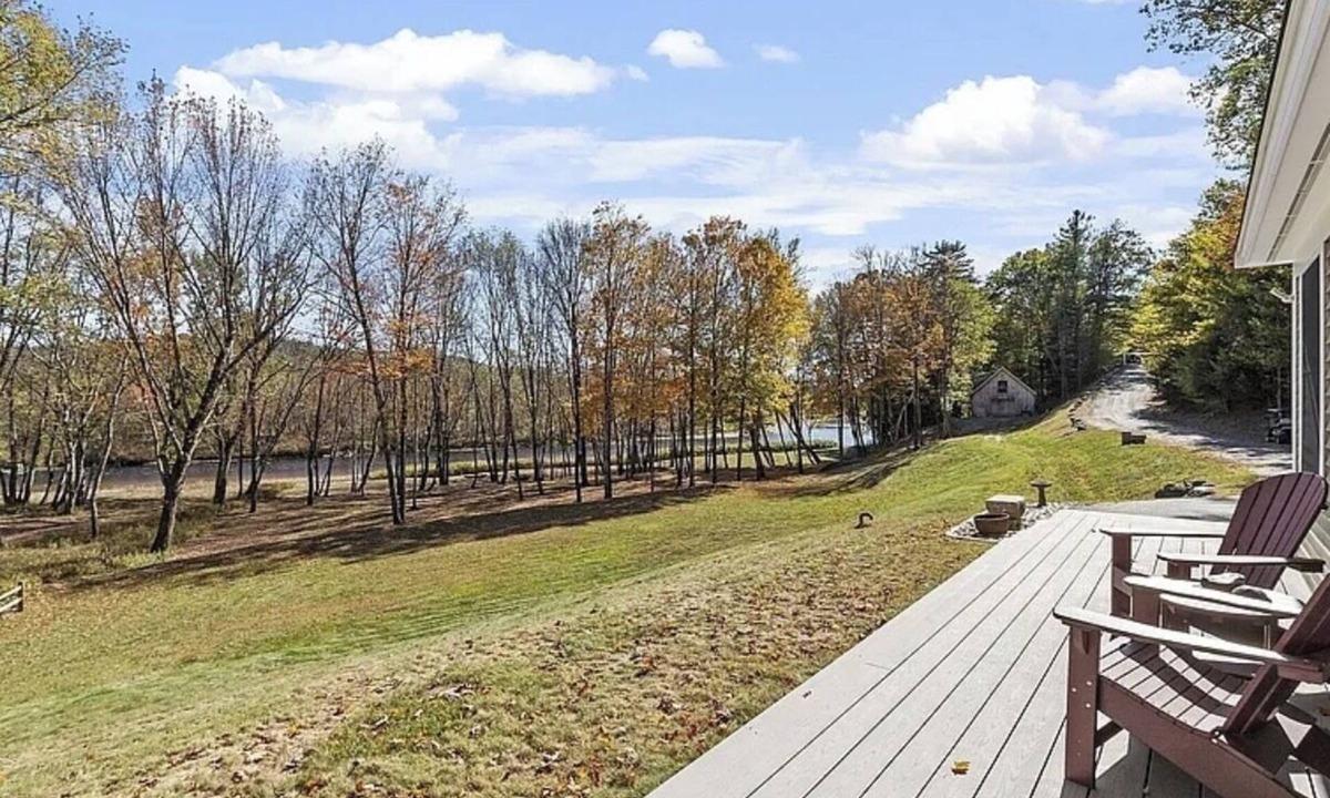 Campton House | Enjoy private and pristine access to the Pemigewasset River from THE RIVER VIEW…