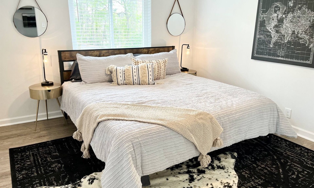 Five Points South Condo | Five Points South | Vulcan’s Hideout B2 | King Bed