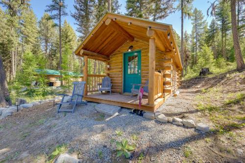 Marion House | McGregor Lake Access: Cabin in Wooded Wilderness