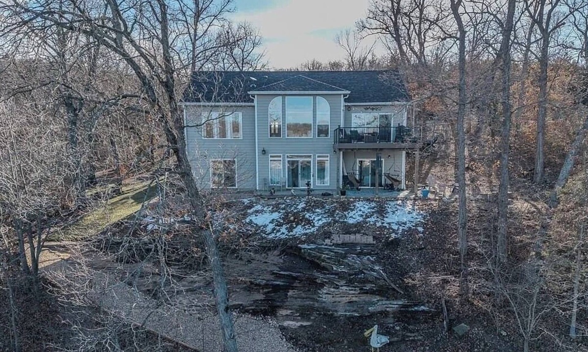 Roach House | Modern Lake Front 4 Bedroom House with Private Dock