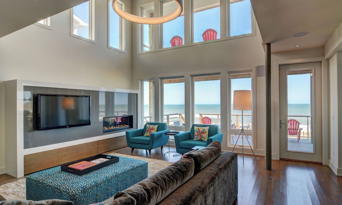 Kure Beach House | Modern Oceanfront Home With Elevator