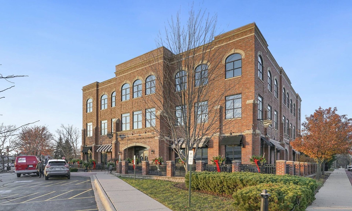 Palatine Apartment | Retro Apt-Private Deck-King Bed-Downtown-Huge Sofa-Free Parking-Walk to Train