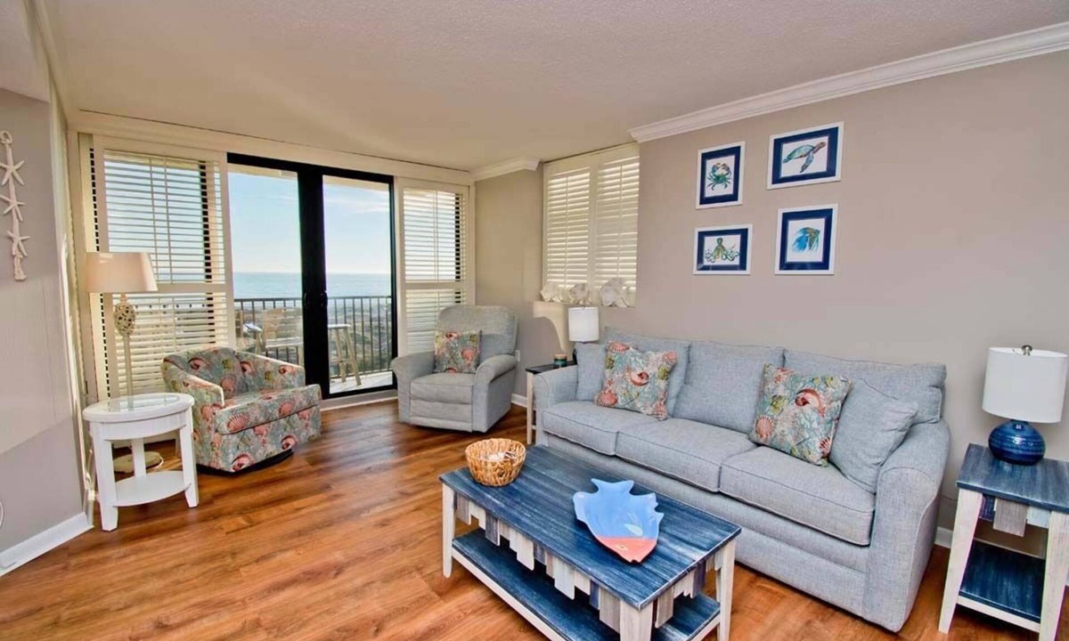 Atlantic Beach Condo | Sands Villa 519, Oceanfront Condo in Atlantic Beach, NC!