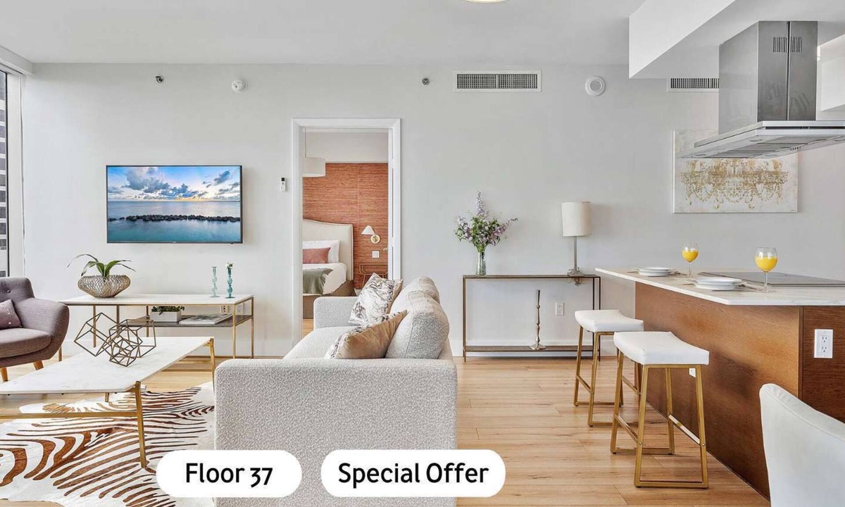 Downtown Miami Apartment | Spacious Open-Concept Suite | Brickell Hub
