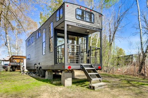 Puposky House | Steps to Gull Lake! Modern RV Stay w/Resort Perks