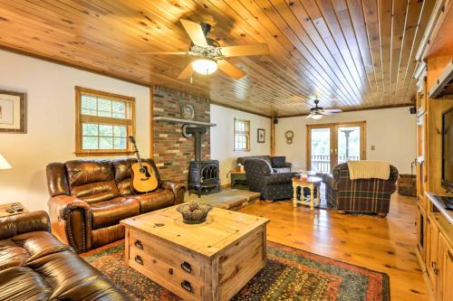 Thompson House | Thompson Home w/Deck + Pond, 8 Mi to Elk Mountain