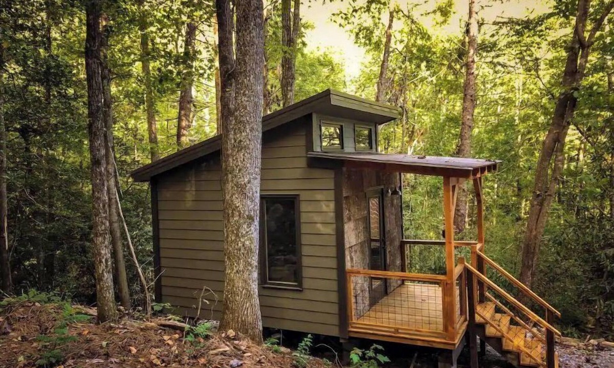 Old Fort Cabin | Wild Water Tiny Cabin 5 | Indigo Nature Retreat
