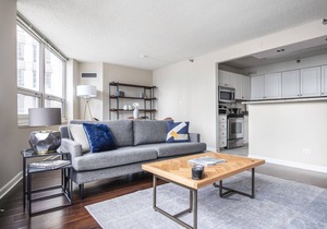 Mod River North 2BR w/Gym, W/D, near Magnificent Mile, by Blueground