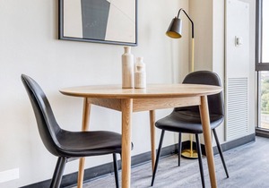 Modern Medical District 1BR w/ Gym + W/D, 1 block to L, by Blueground