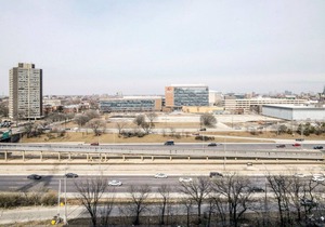 Modern Medical District 1BR w/ Gym & W/D, 1 block to L, by Blueground