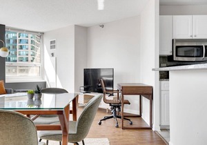 Modern River North 1BR w/Gym + W/D near Mag Mile by Blueground