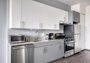Premium Logan Square 1BR w/Roof Deck & Gym, 1 block to L, by Blueground