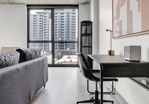 Sleek West Loop 1BR w/ Gym, Pool & Lounge, 2 blocks from L, by Blueground