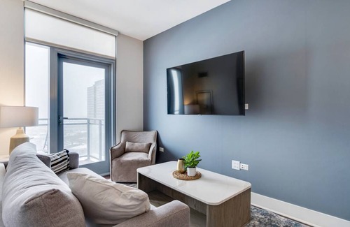 River North Apartment | 55 m² Studio flat ∙ 1 bedroom ∙ 2 guests
