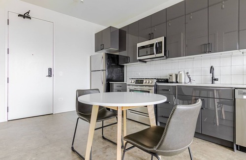 Near West Side Apartment | Blueground | West Loop, gym & bbq, nr Willis Tower