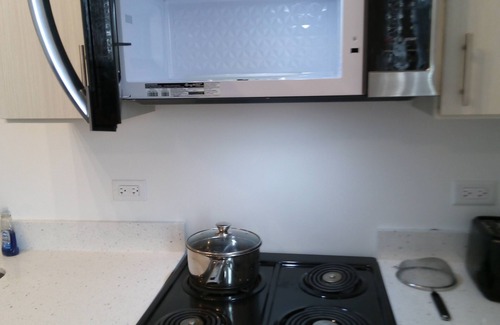 Naperville Apartment | Brand New 1-bedroom, Full kitchen, stove, new Appliances, Washer/Dryer, Gym