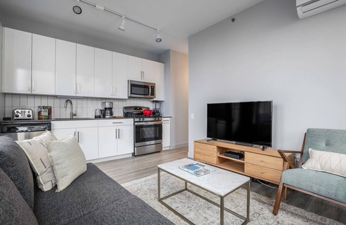 The Loop Apartment | Bright Loop 1BR w/Gym, Roofdeck, W/D, nr West Loop & the L by Blueground