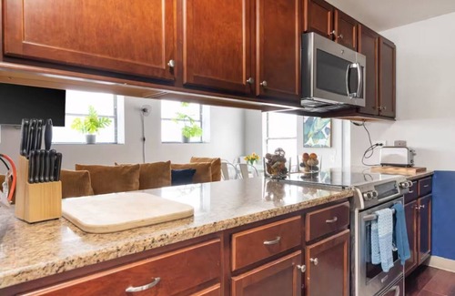 Printers Row Apartment | DOWNTOWN PENTHOUSE Vintage Loft #6 2bd/1.5ba +private balcony & gym