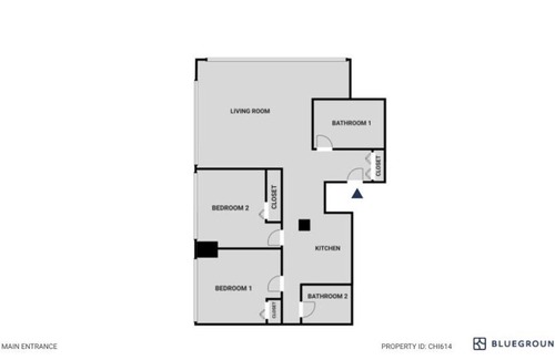 Illinois Medical District Apartment | Gorgeous Medical District 2BR w/ Gym & W/D, 1 block to L, by Blueground