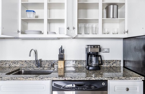 Rush and Division Apartment | Ideal River North 1BR w/pool, gym, nr. L & Magnificent Mile