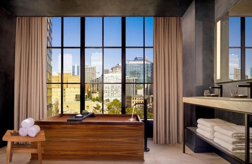 West Loop House | Japanese-inspired Zen Suite w/Bathtub & Private Bar! Nobu Hotel Chicago