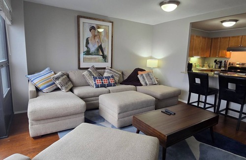 Near North Side Condo | Luxury 1BR Condo – Views, Comfort, & Style
