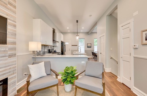 Near West Side House | Private Deck and Backyard Perfect for Your Entire Group! Walk to the United Center by AllSet Turnover