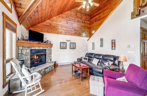 Charter Hills House | 1 Mi to Beech Mtn Skiing: Family Cabin w/Fire Pit