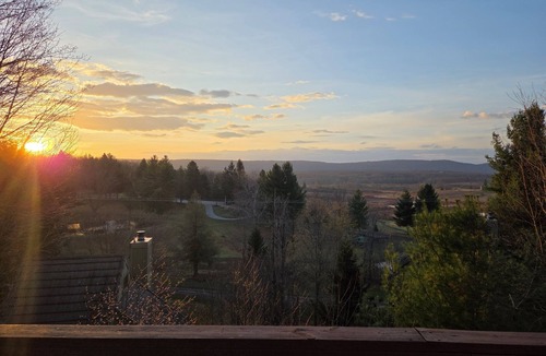 Davis House | 1BR Cabin Plus Loft For 2 Great Views Over Nature Preserve