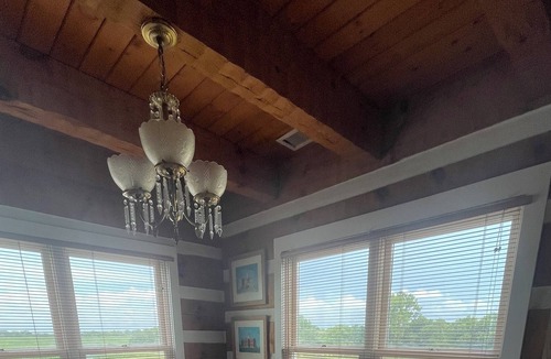 Pittsfield Other | 3 story log home with walkout basement, 27 acres, & pond in central Pike County!