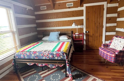 Pittsfield Other | 3 story log home with walkout basement, 27 acres, & pond in central Pike County!