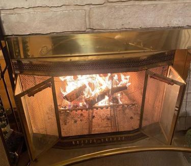 Niles Apartment | 3BR-2BA Deluxe Apartment with Fireplace and Balcony