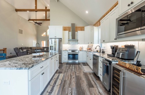 Edgemont House | 4 Bed 3 Bath Greers Ferry Lakefront Home with Private Playground!