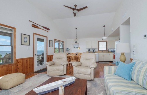 Colington Harbour House | 5277-Sounds Good, Soundfront Sanctuary | Private Sunset Decks