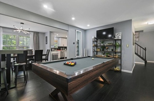 Long Pond House | 6BR | Fire Pit, Games, Theater Room + EV Charger