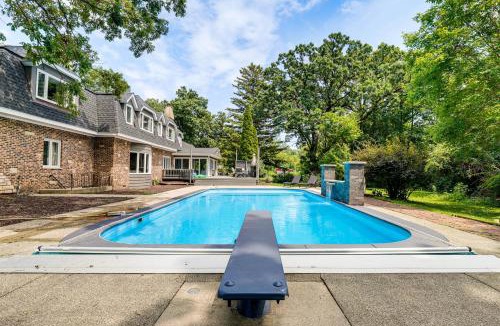 Wayne House | 7,100 Sq Ft Retreat with Gazebo and Koi Pond in Wayne!