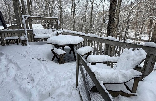 Beech Mountain Ski Chalet | A054 Bch Mtn Housy - Streamfront Cabin near Popular Hiking Trails