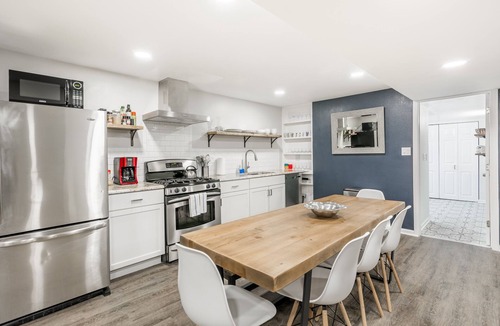 Near West Side Apartment | Adults Only - Walk to the United Center! Modern Touches Surround You - Check Out the Open Staircase! by AllSet Turnover