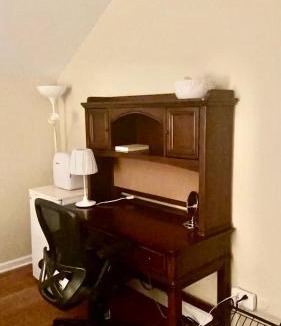 Naperville House | B1 A private room in Naperville downtown with desk and Wi-Fi near everything