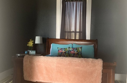 Assumption Apartment | Beach-themed rental with many activities within walking distance.