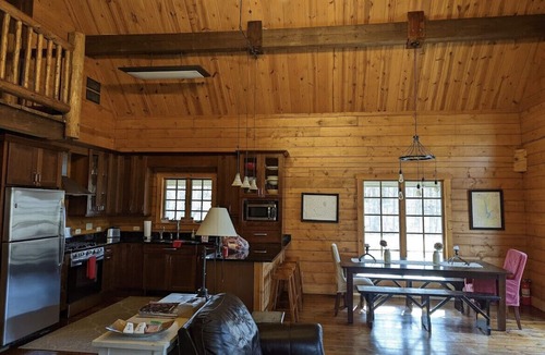 Apple River Cabin | Beautiful Apple Canyon Lake Log Cabin in the Woods