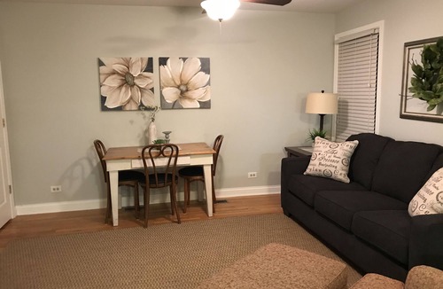 St. Charles Apartment | Beautiful, completely Private St. Charles 3 BR 1 1/2 Bath Apt. near Downtown