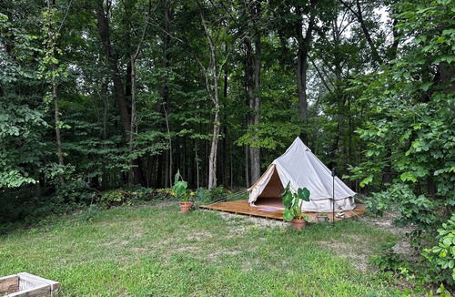 Janesville RV Rental | Bell Tent Under the Stars