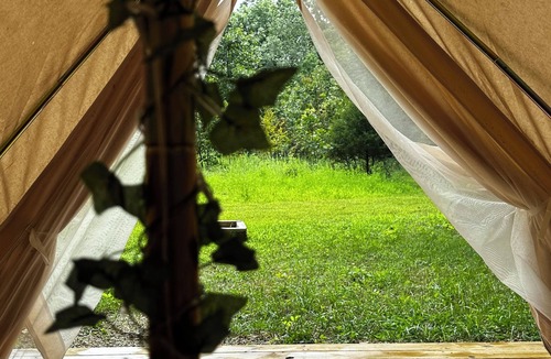Janesville RV Rental | Bell Tent Under the Stars