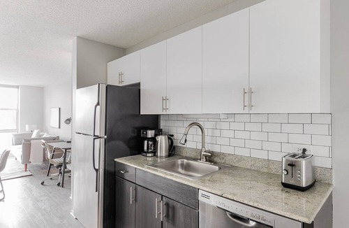 West Loop Apartment | Blueground | West Loop, gym & bbq, nr Willis Tower